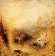 Joseph Mallord William Turner Glaucus and Scylla oil painting